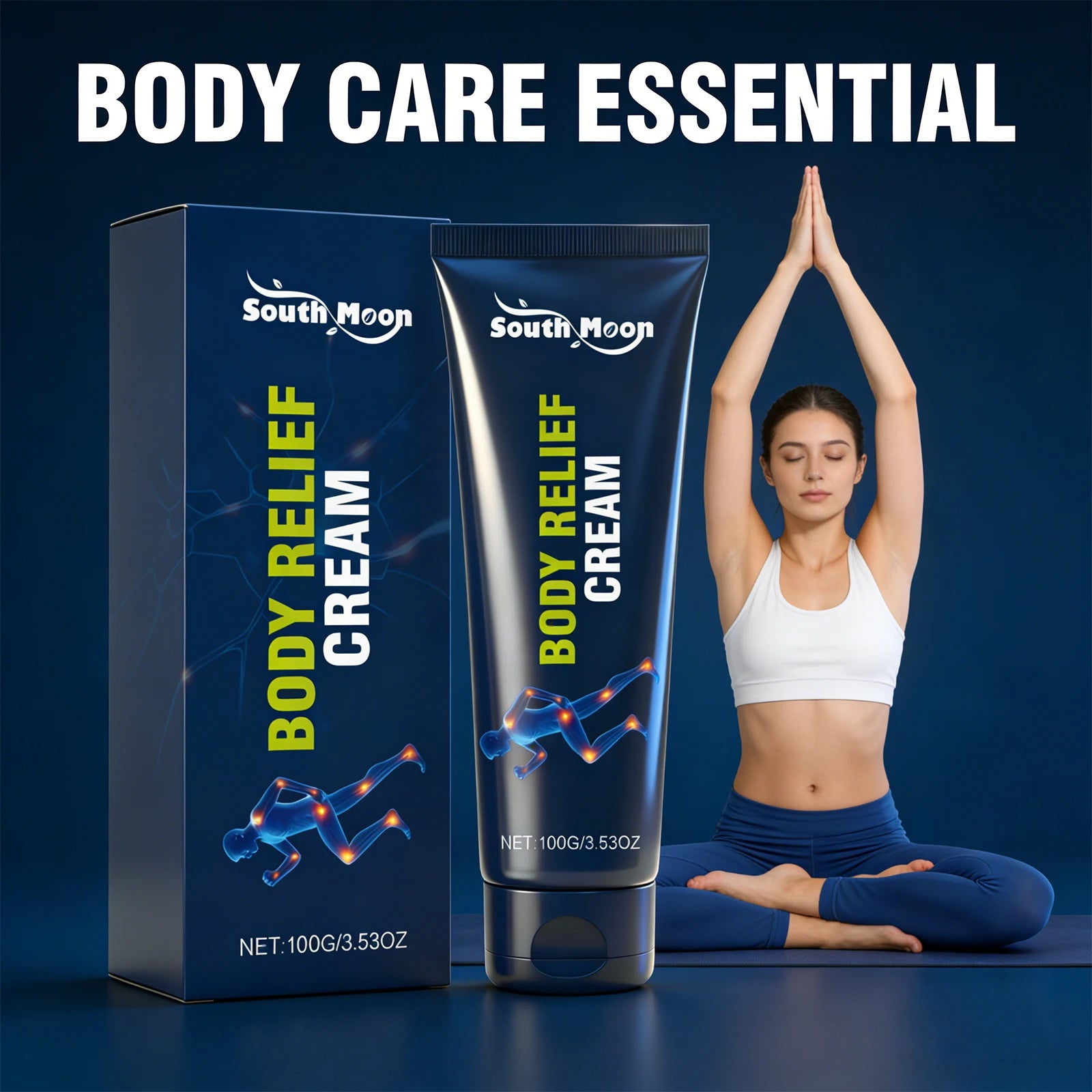 Soothing Joint and Muscle Relief Massage Cream for Body Discomfort - 3