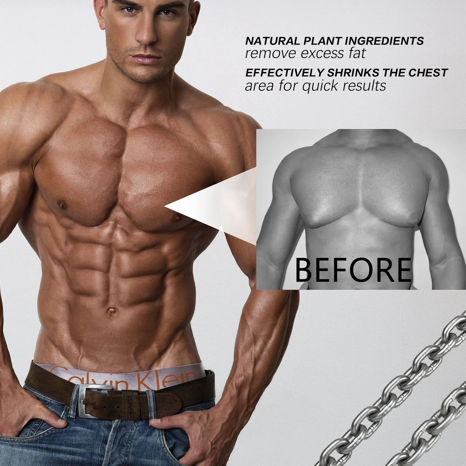 Chest Firming and Gynecomastia Reduction Spray for Men - 3