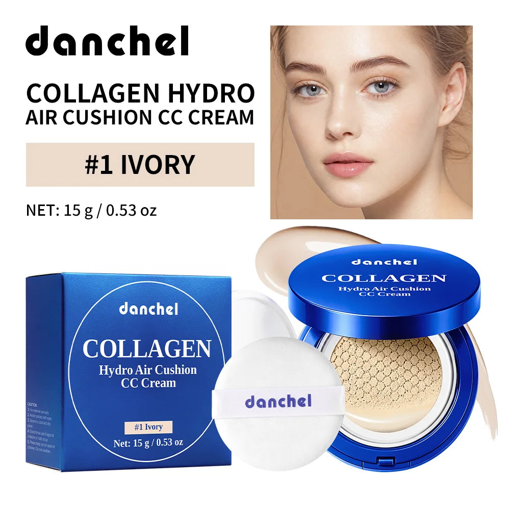 Collagen Hydro Air Cushion CC Cream for Long-Lasting Hydrating Makeup