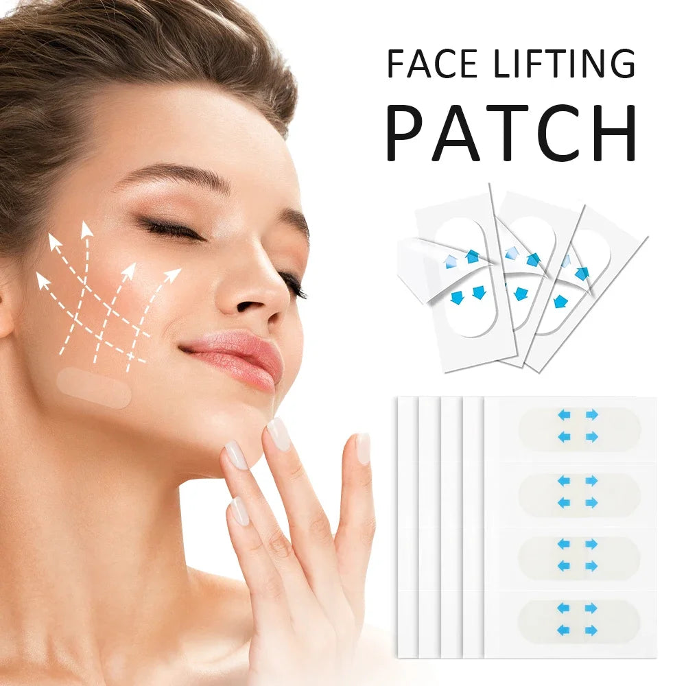 Invisible Face Lifting Patches for Instant V-Shape Skin Tightening - 1