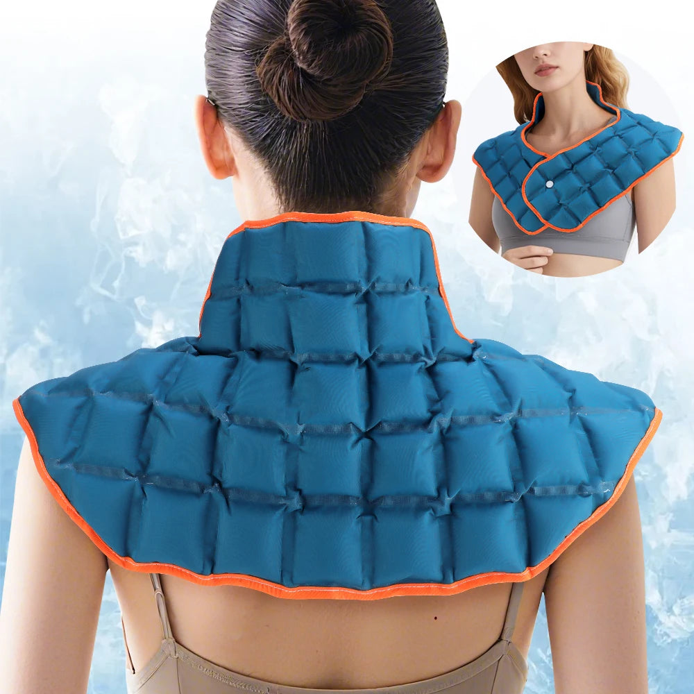 Reusable Hot and Cold Therapy Wrap for Back, Shoulder, and Joint Pain Relief