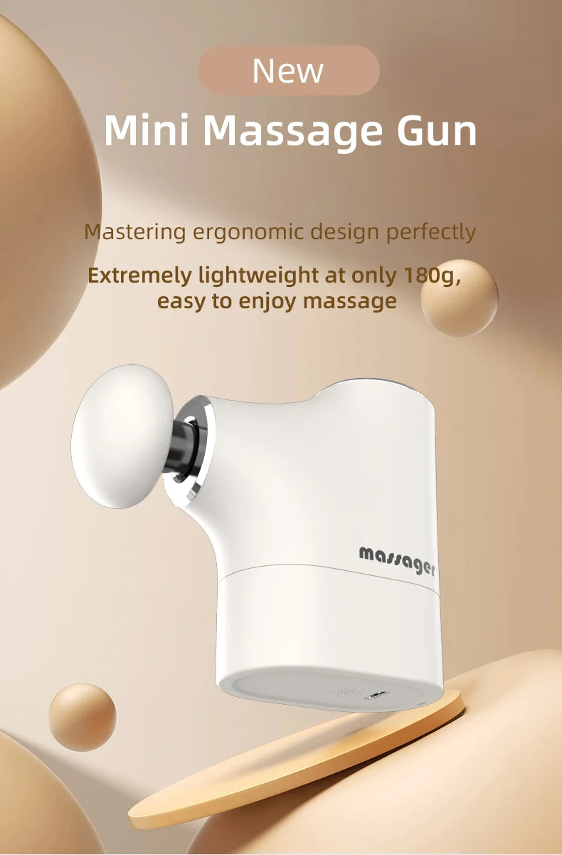 Portable Mini Percussion Massage Gun for Full Body Muscle Recovery - 9