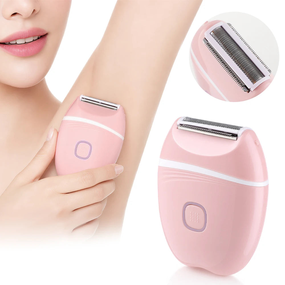 3-in-1 Portable Electric Shaver for Women’s Smooth Body Hair Removal - 1