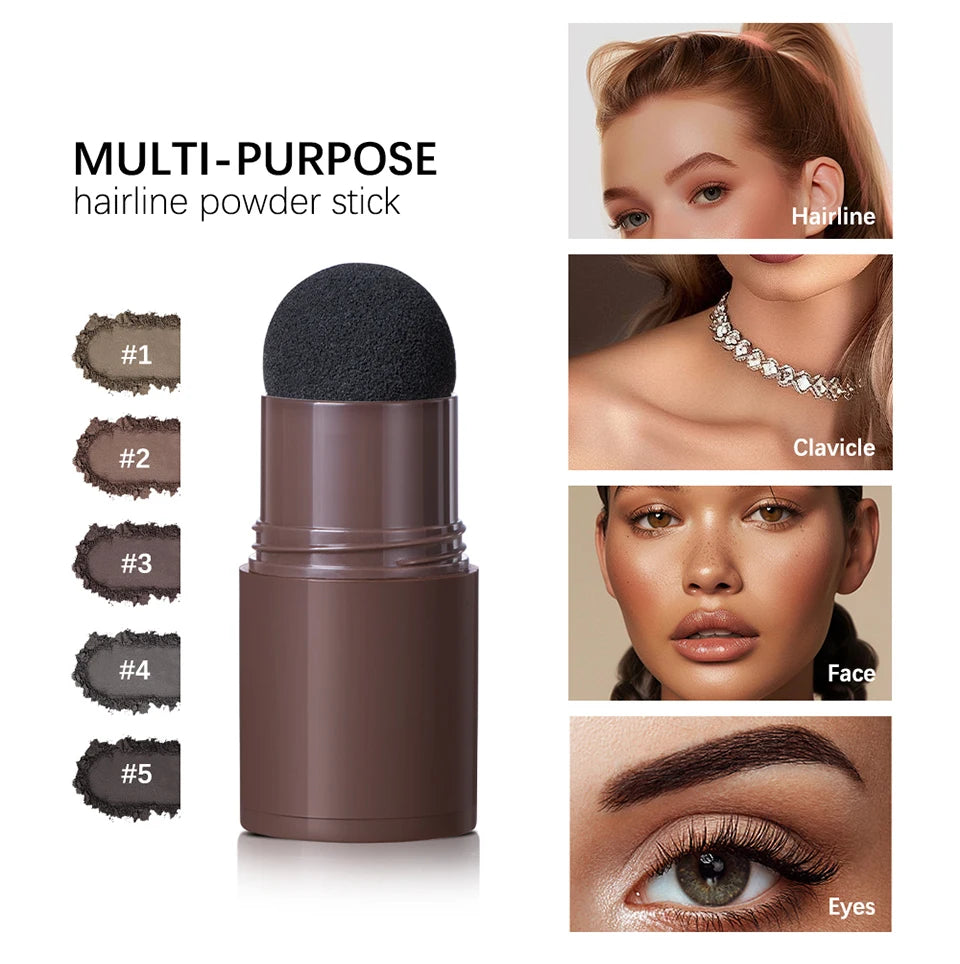Waterproof Hairline Shadow Powder for Thicker Hair and Eyebrows