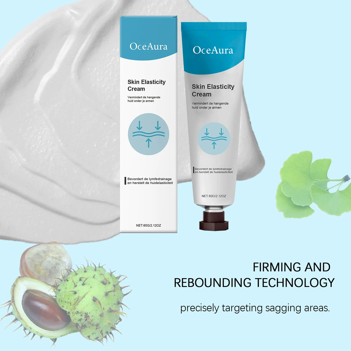 Body Firming Cream for Tightening Saggy Skin and Reducing Cellulite