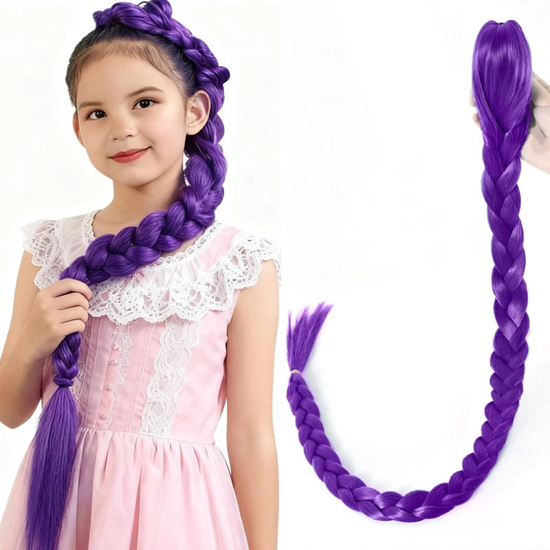 26 Inch Jumbo Purple Braiding Hair Extensions - 13