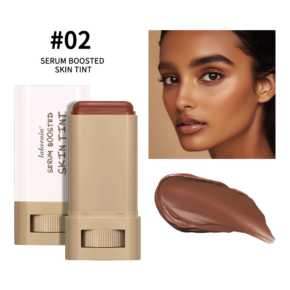 Serum Boosted Skin Tint Foundation Stick for Radiant Hydrating Coverage - 23