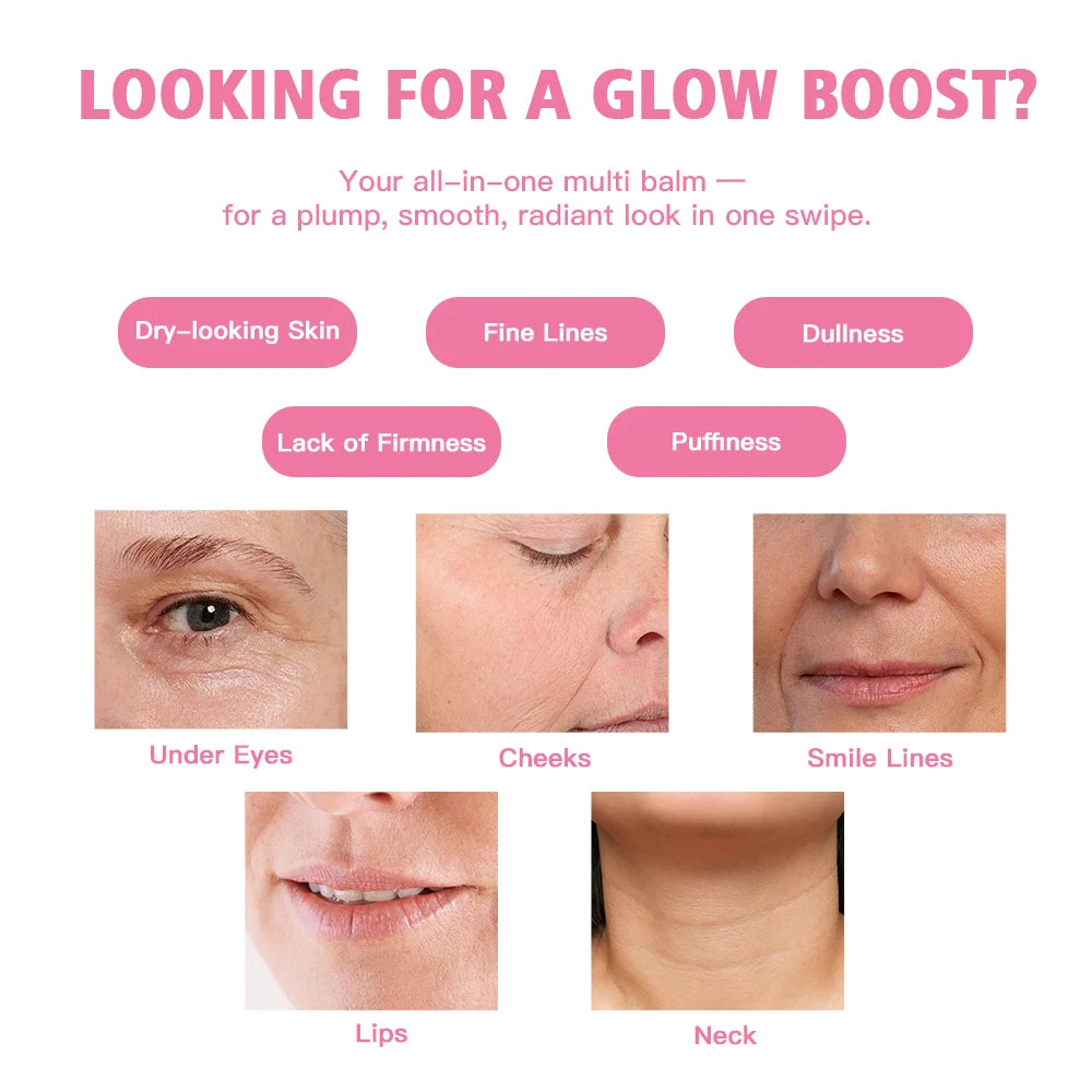 Salmon PDRN Peptide Serum and Collagen Volume Balm Set for Radiant Skin