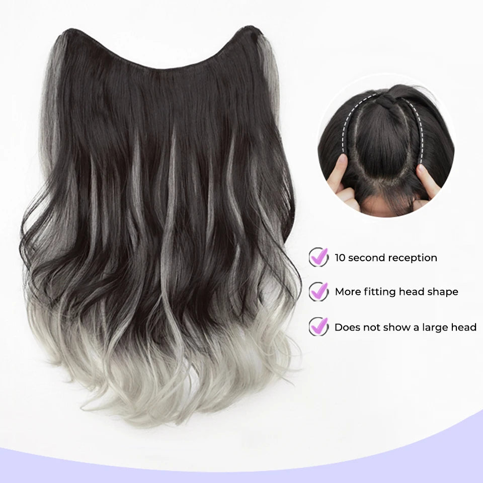 Wavy Clip-In Hair Extensions for Voluminous Styles
