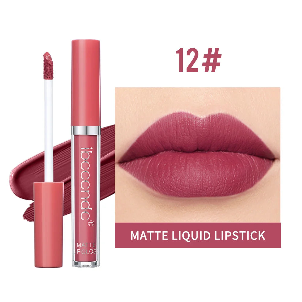 Waterproof Matte Liquid Lipstick for Long Lasting All Day Wear - 22