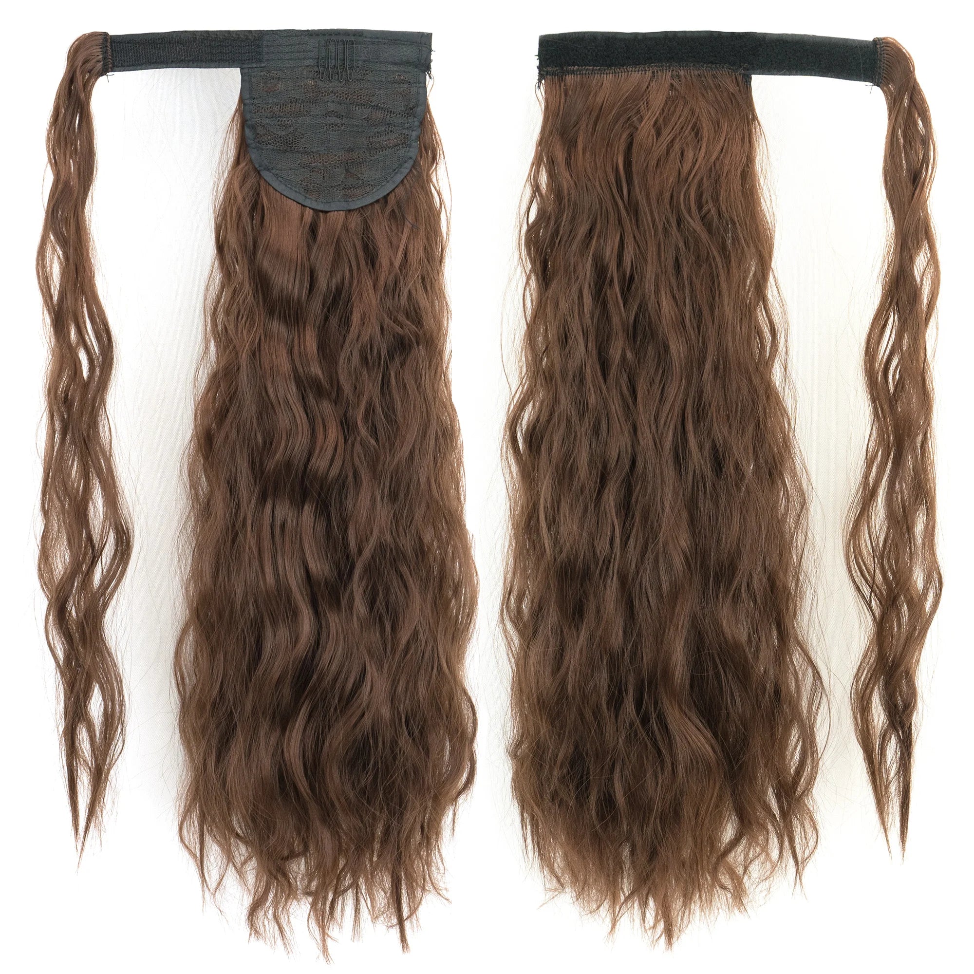 Long Kinky Curly Wrap Around Ponytail Extension for Instant Volume - 17