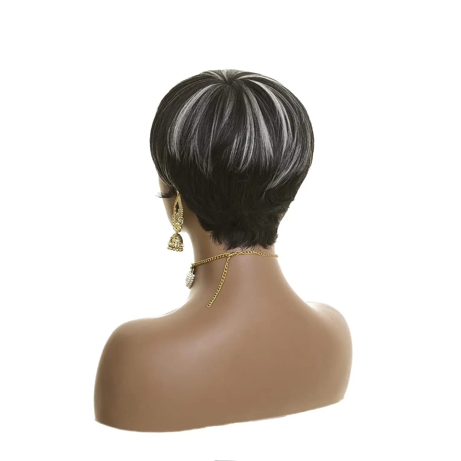 Short Red Pixie Cut Synthetic Wig for Daily Wear - 7