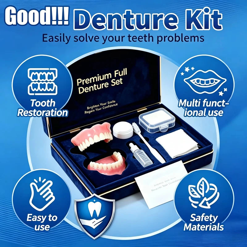 Instant Cosmetic Dentures for Natural Smile and Comfortable Daily Wear