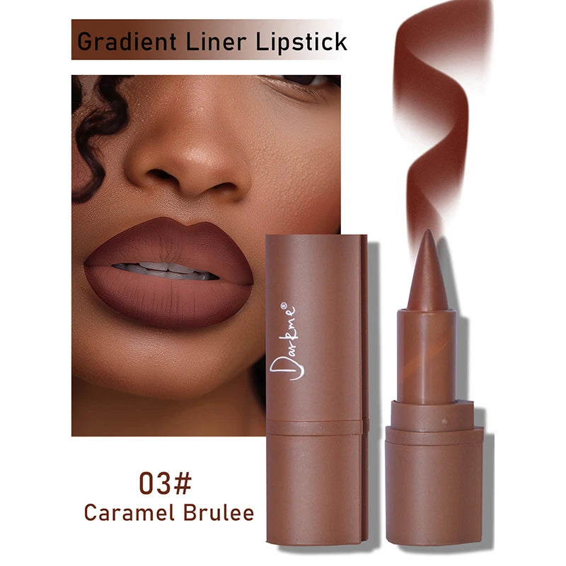 Velvet Matte Lip Liner Pencil for Long-Lasting Waterproof Lip Contouring