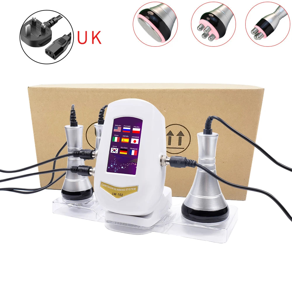 Professional 40K Ultrasonic Cavitation Body Shaping & Skin Tightening Unit - 19