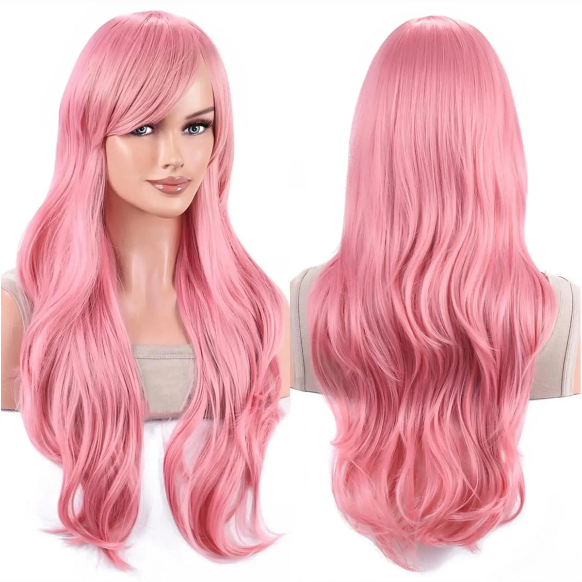 Long Wavy Teal Green Cosplay Wig for Anime Costumes
