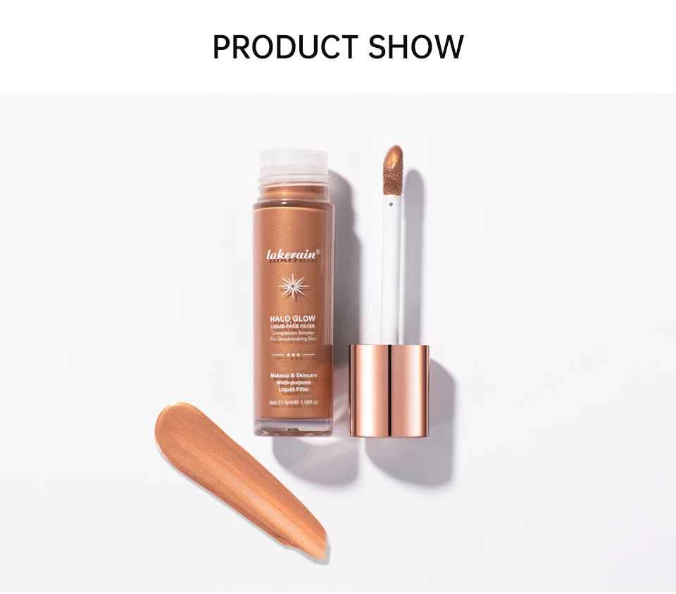 Liquid Illuminating Face Highlighter for a Radiant Dewy Skin Glow - 18