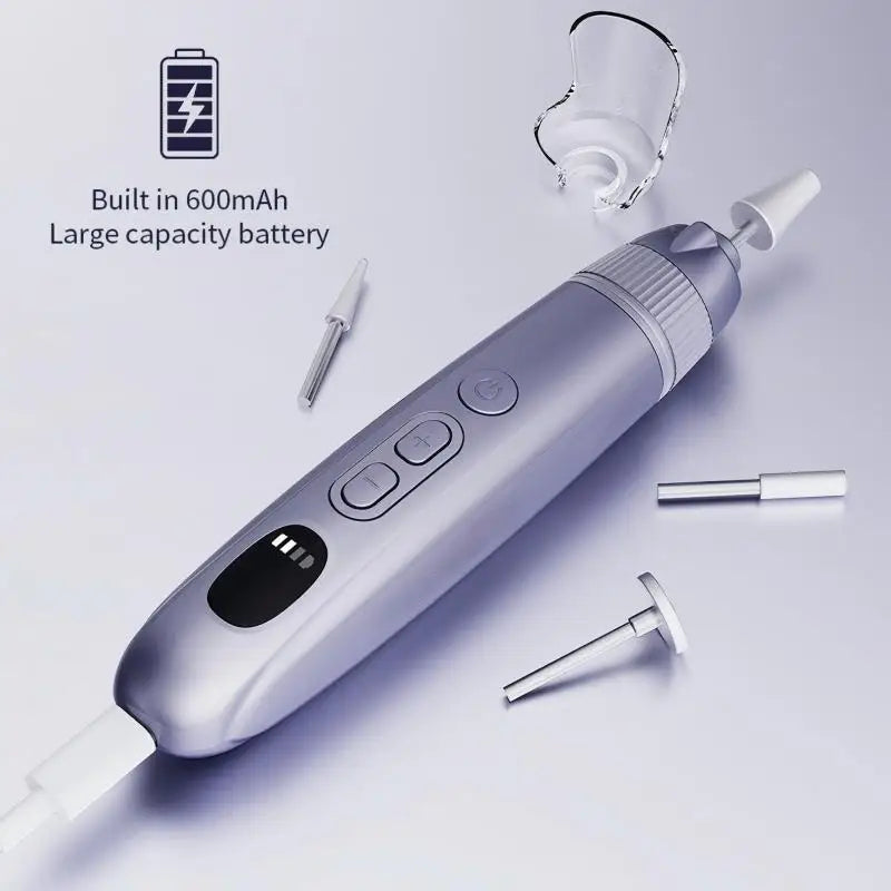 Electric Manicure and Pedicure Drill Kit for Professional Nail Care - 6