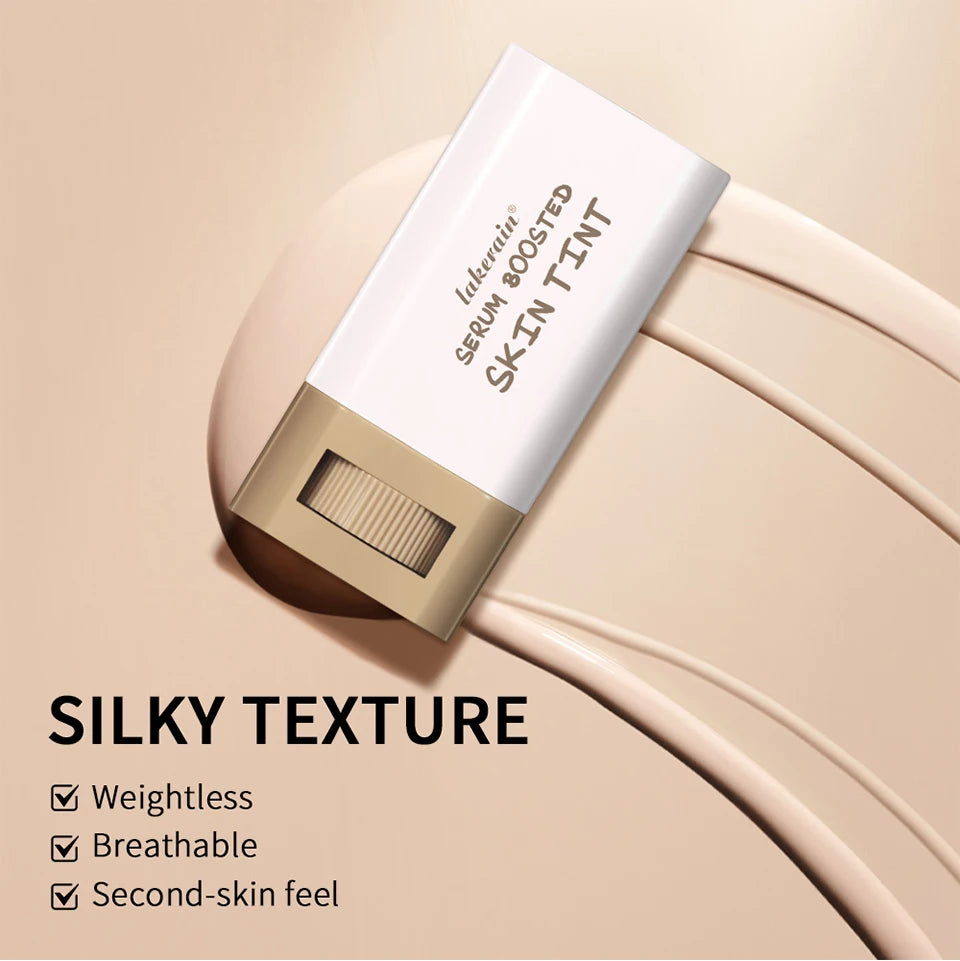 Serum-Boosted Skin Tint Foundation Stick for Radiant Hydrating Coverage