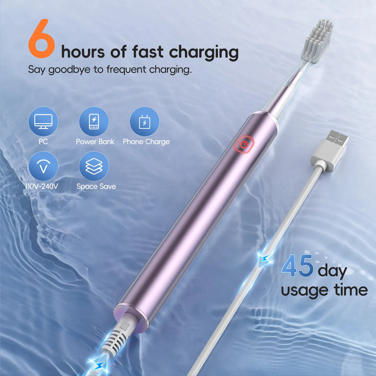 Portable Oral Irrigator and Electric Toothbrush Dental Hygiene Kit