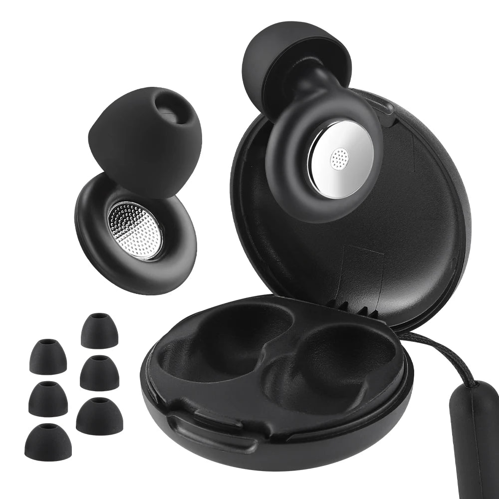 Reusable Noise Cancelling Earplugs for Sleeping and Noise Sensitivity