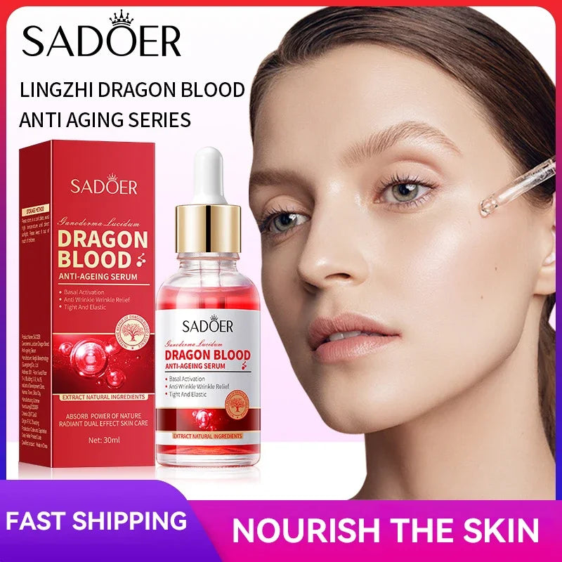 Anti-Aging Dragon Blood Facial Serum for Wrinkle Reduction and Firming - 7