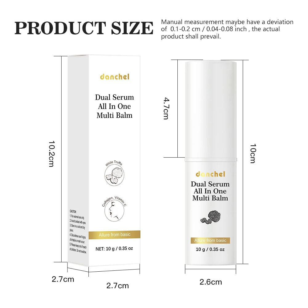 Collagen & Vitamin C Multi-Balm Stick for Radiant Hydrated Skin