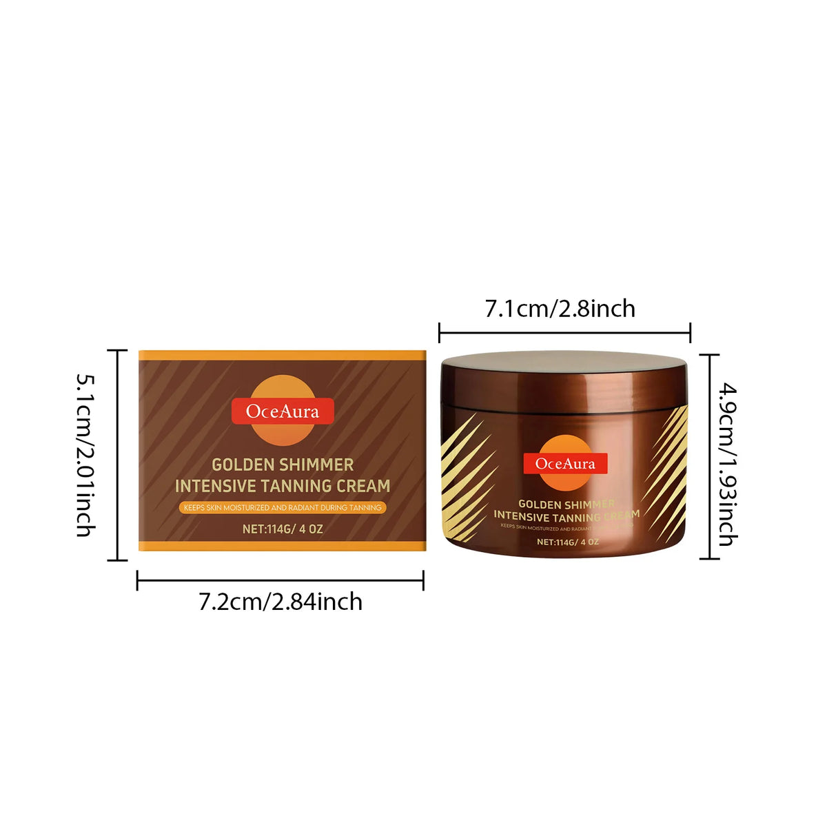 Intensive Tanning Accelerator Cream for Radiant Sunless Bronze Skin