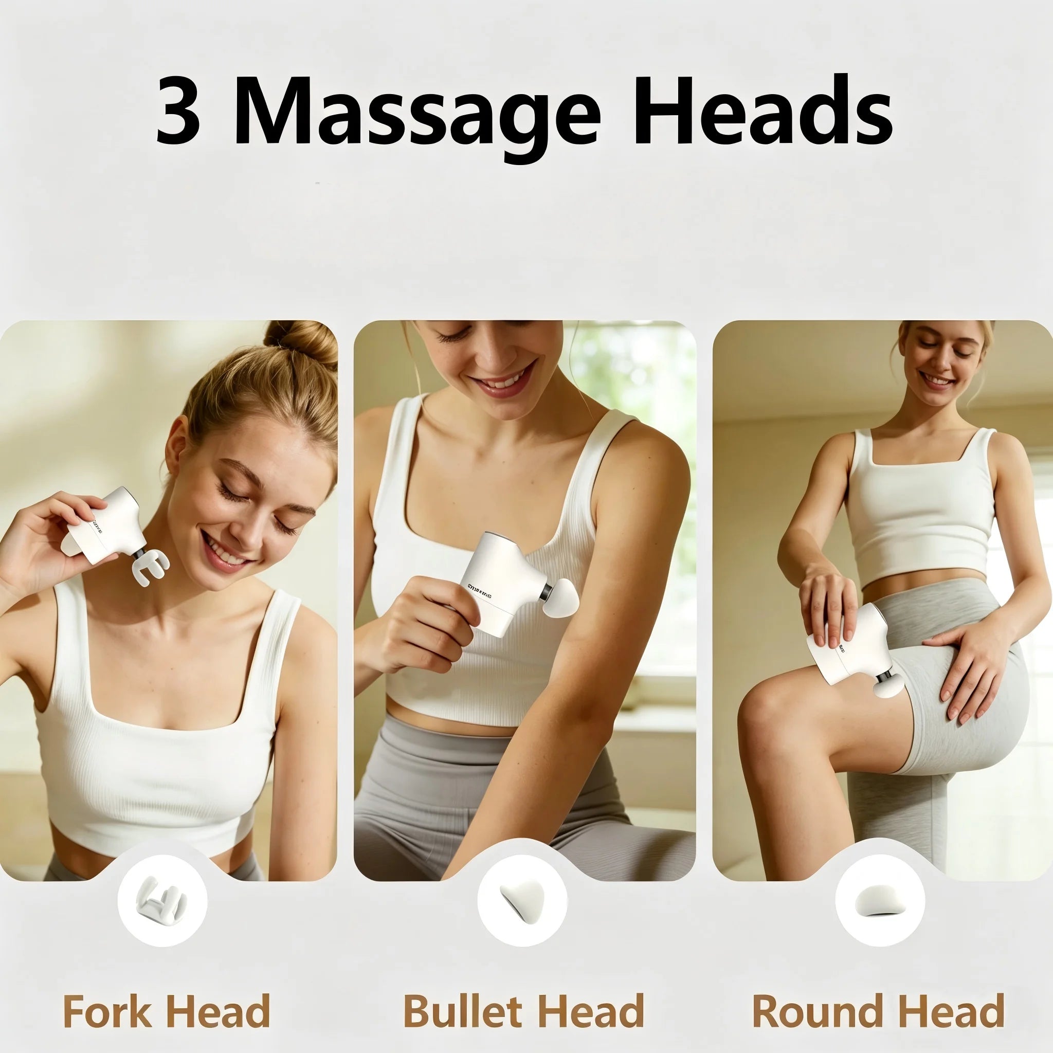 Portable Deep Tissue Percussion Massage Gun for Muscle Recovery - 4