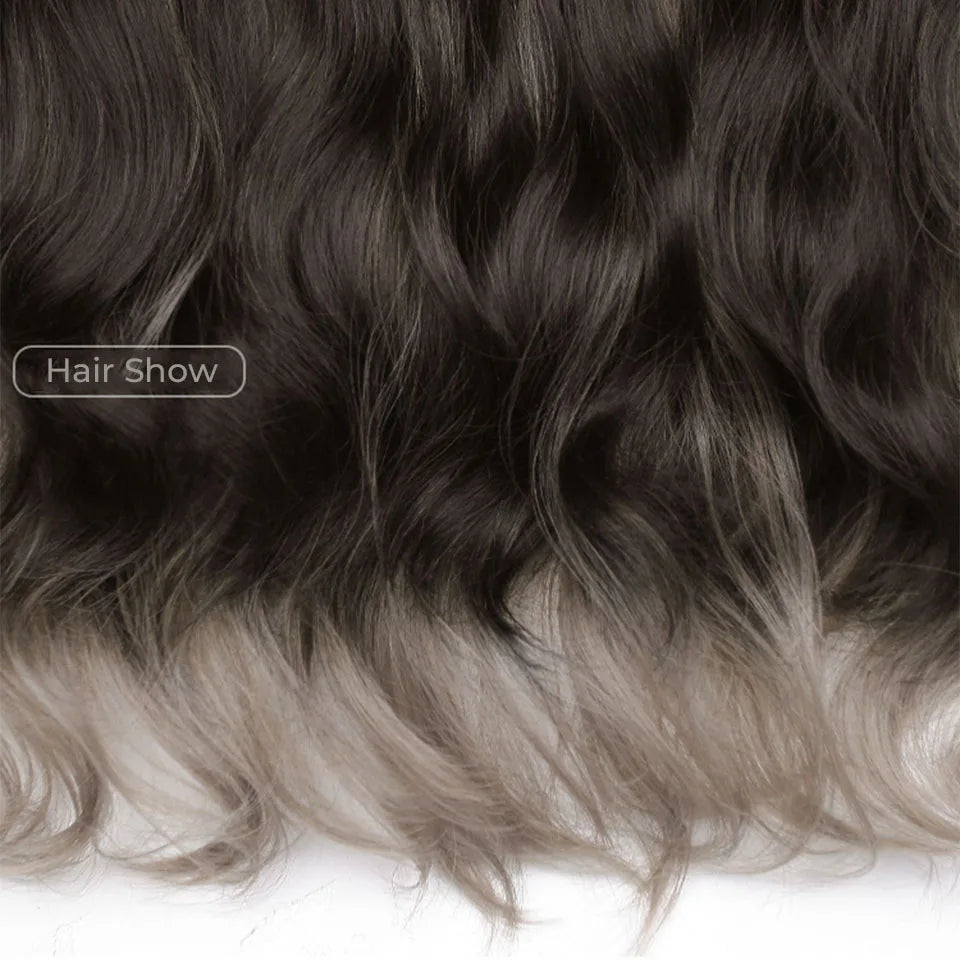 Wavy Clip-In Hair Extensions for Voluminous Styles