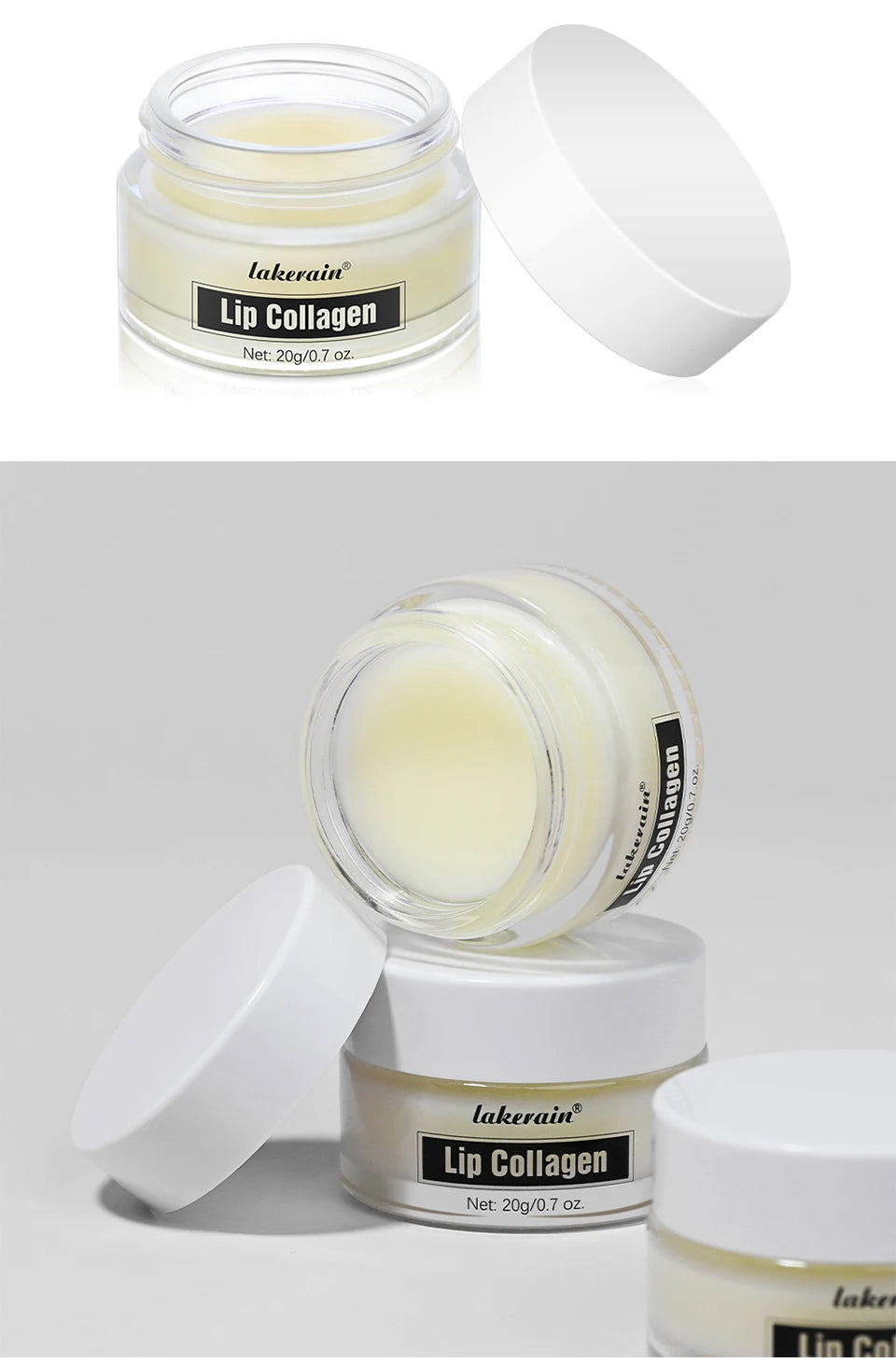 Collagen Infused Moisturizing Lip Repair Mask for Dry and Cracked Lips