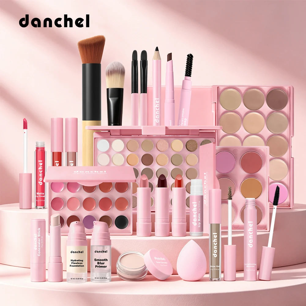 All-in-One Professional Makeup Kit with Full Cosmetic Essentials