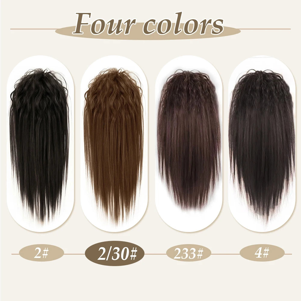 16-Inch Claw Clip Straight Ponytail Hair Extension - 15