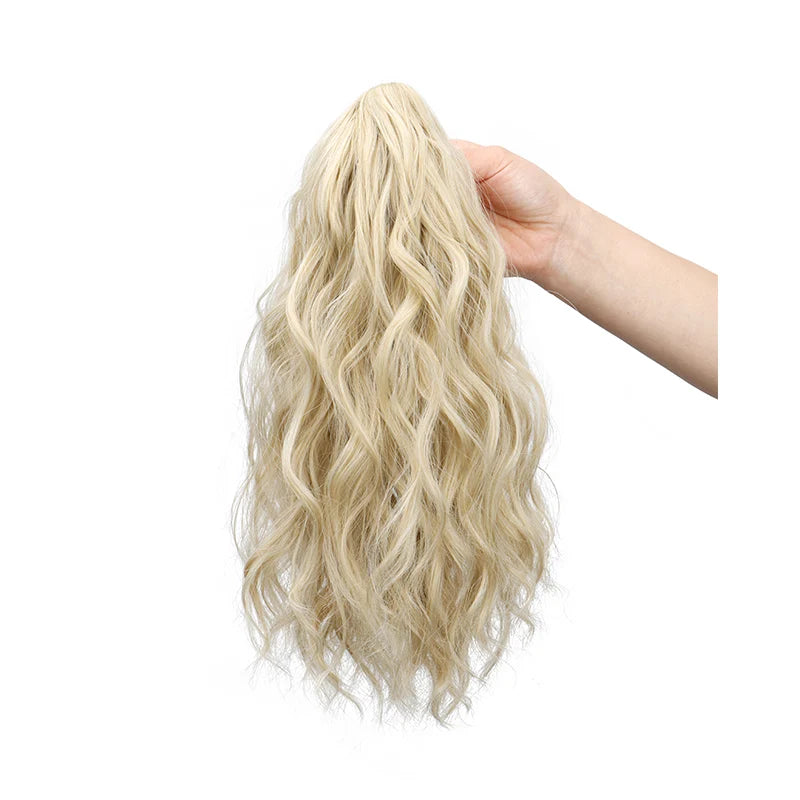14-Inch Curly Claw Clip Ponytail Hair Extension - 15
