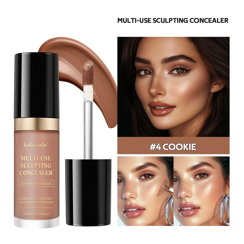 Multi-Use Sculpting Concealer for Full Face Coverage and Contouring - 22