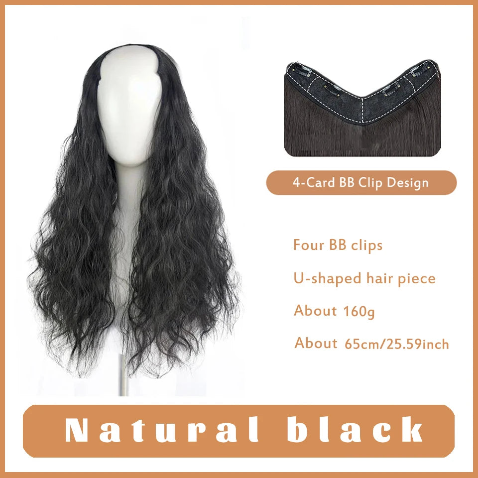 Wavy Clip-In Hair Extensions for Voluminous Styles