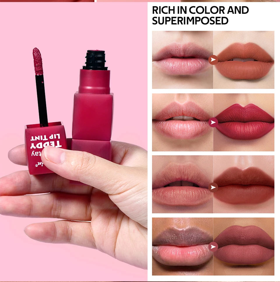 Waterproof Matte Lip Tint for Long-Lasting Comfortable All-Day Wear - 11