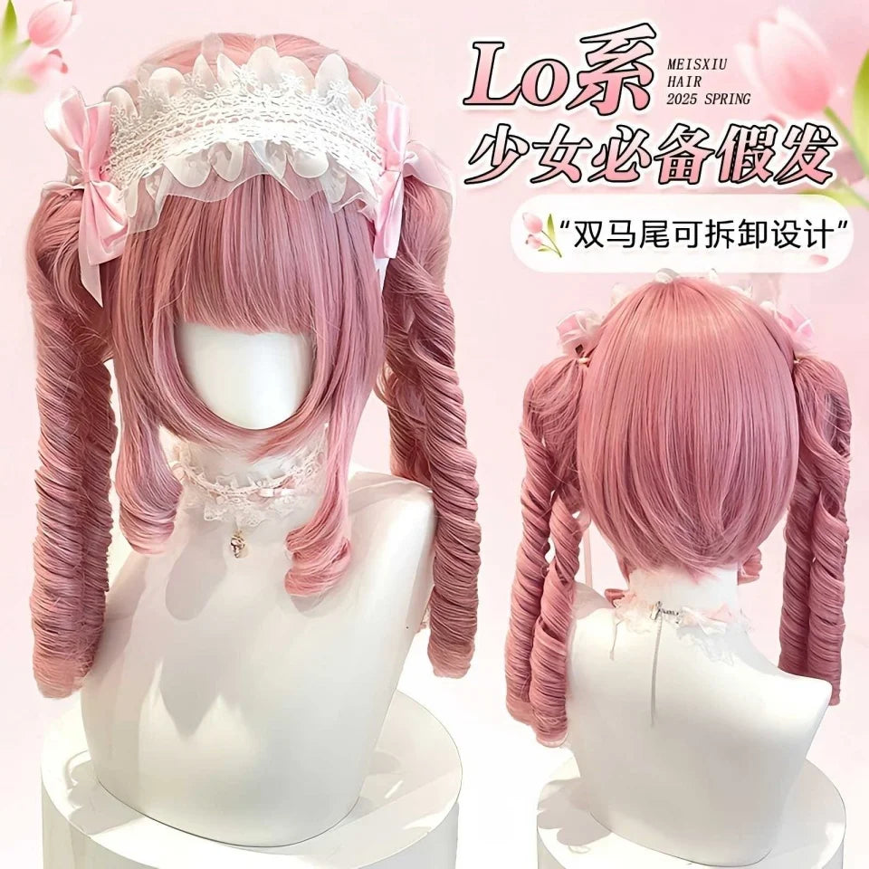 Long Wavy Synthetic Wig with Bangs for Cosplay and Fashion Parties