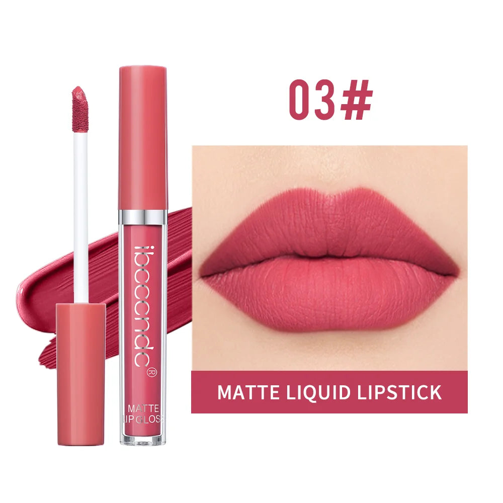 Waterproof Matte Liquid Lipstick for Long Lasting All Day Wear - 25