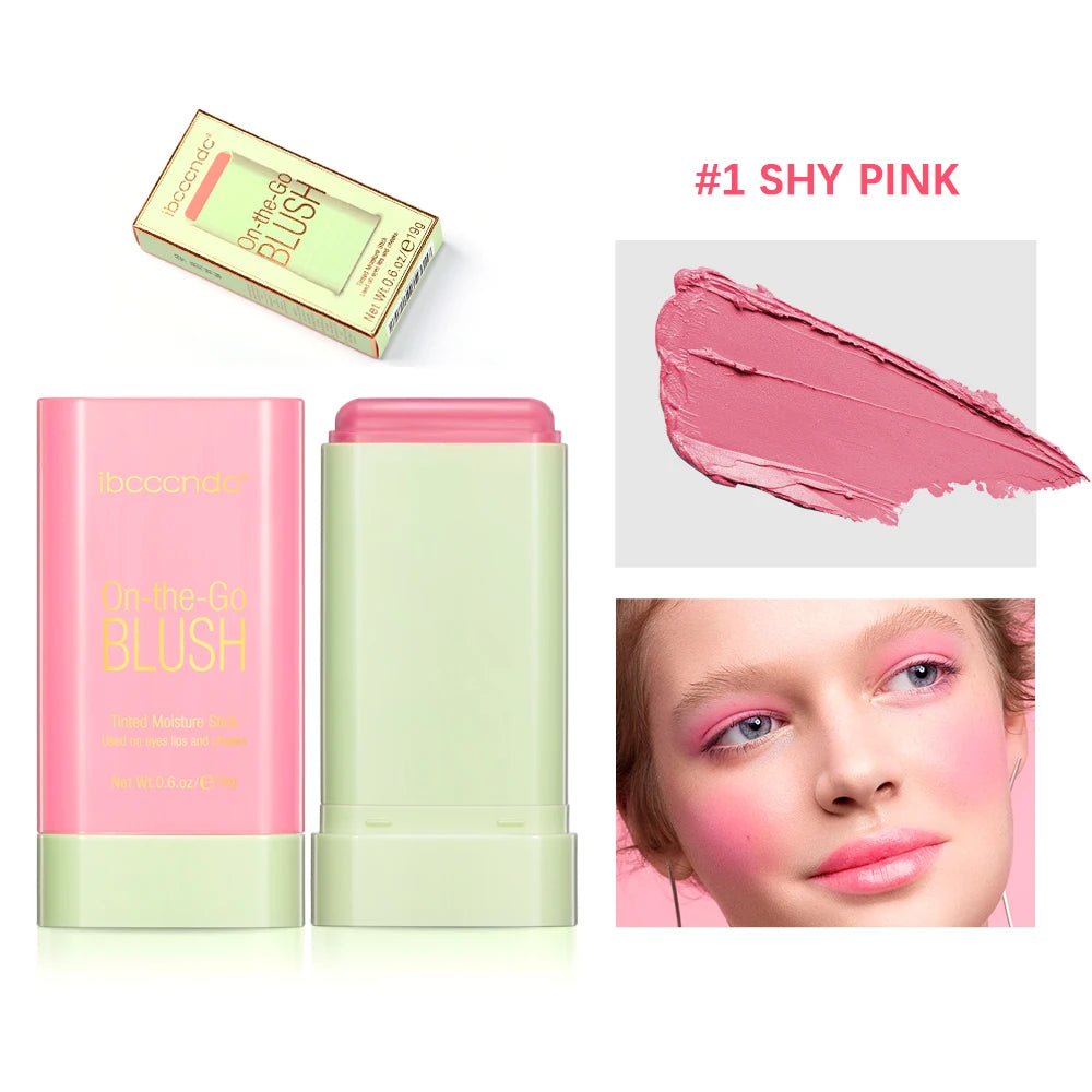 Cream Blush Stick for Cheeks and Lips Multi-Use Makeup - 28