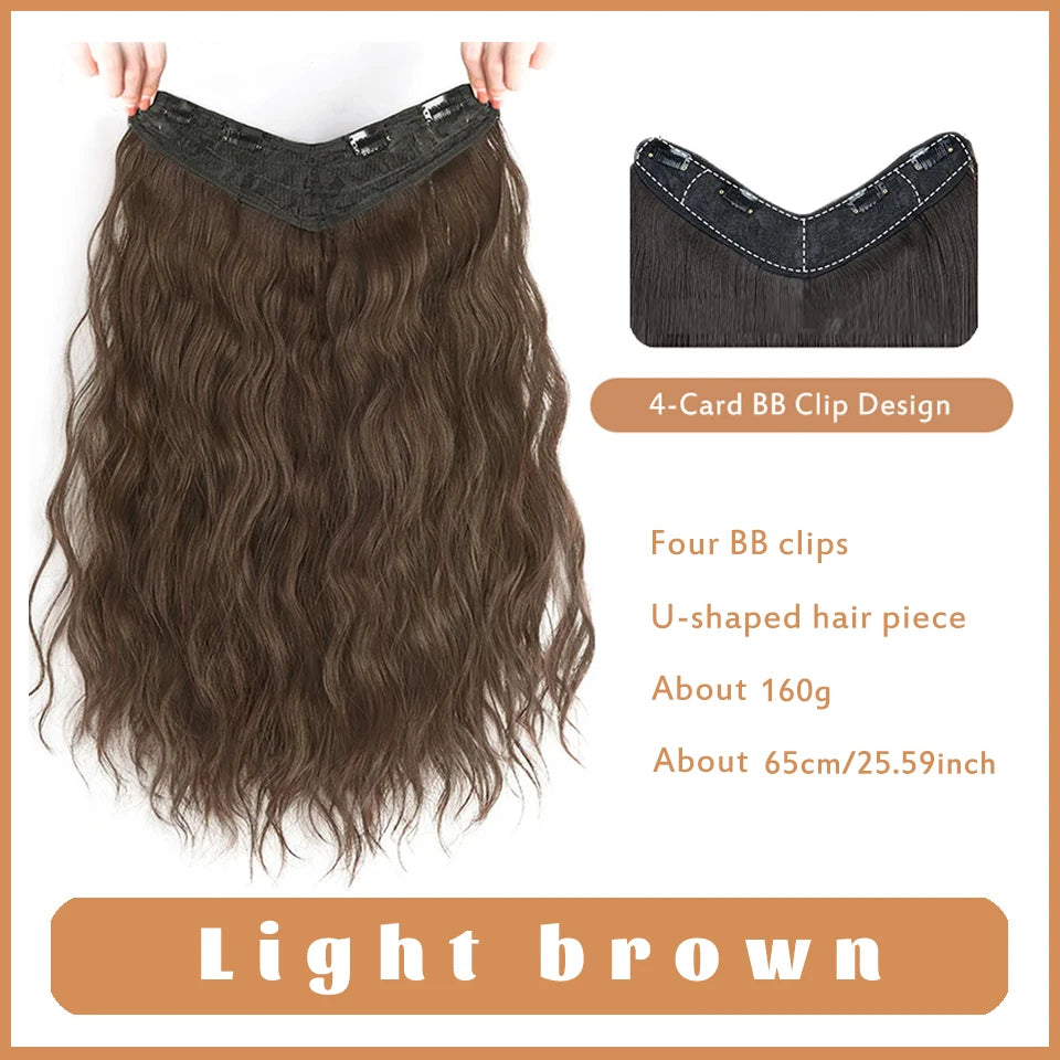Wavy Clip-In Hair Extensions for Voluminous Styles - 30