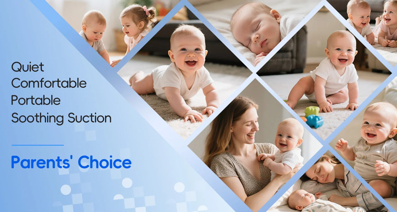 Electric Nasal Aspirator with Music and Adjustable Suction for Babies - 16