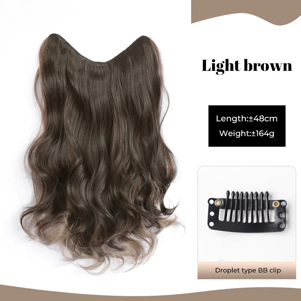 Wavy Clip-In Hair Extensions for Voluminous Styles