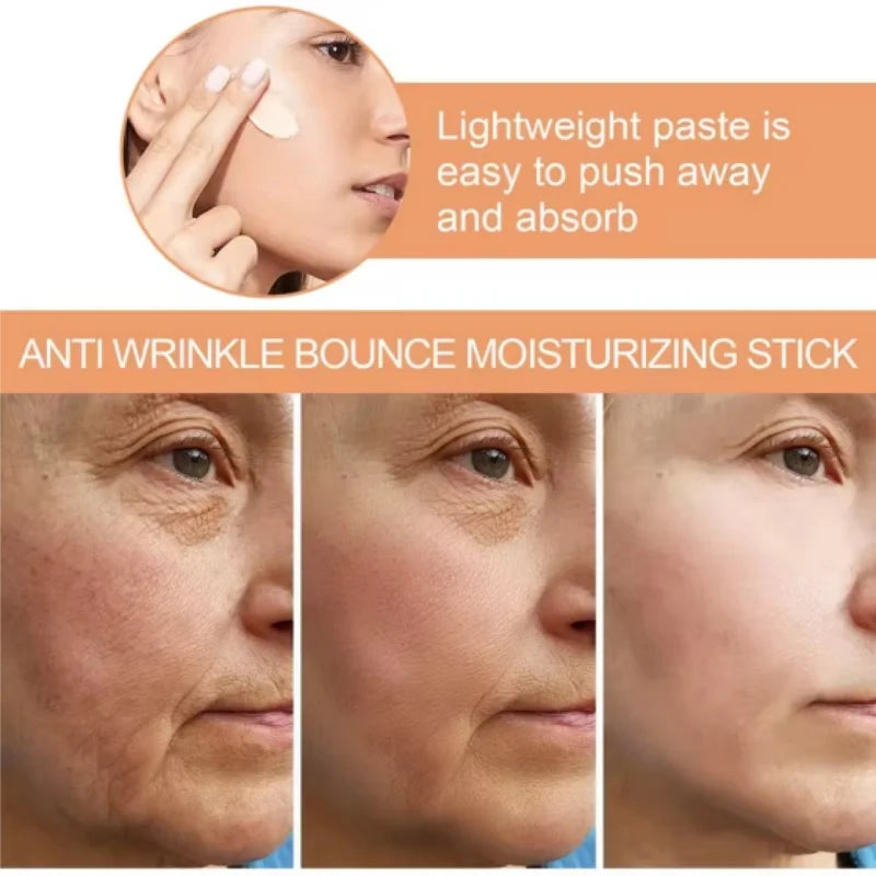 Collagen Anti-Aging Moisturizing Balm Stick for Face Wrinkle Reduction
