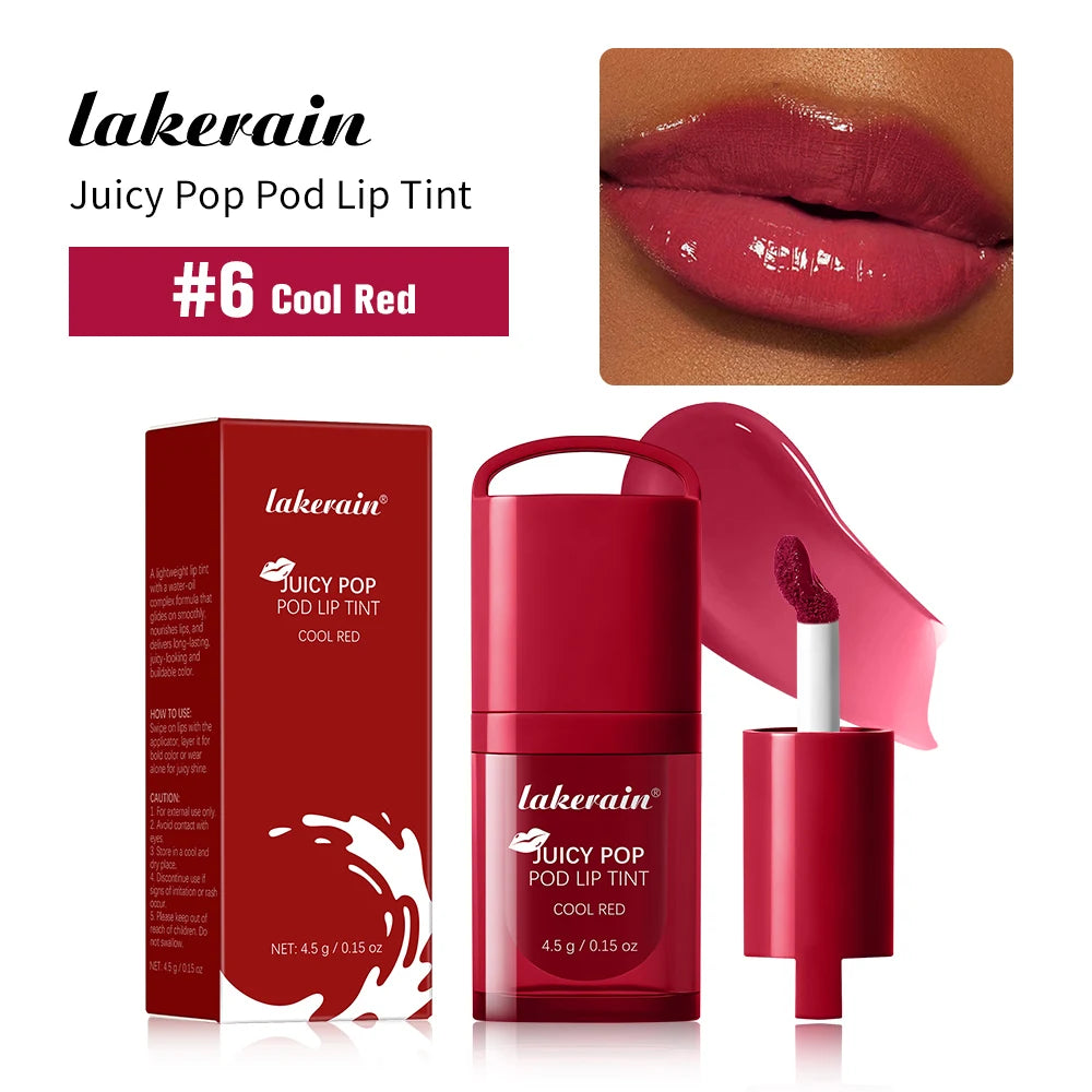 Juicy Pop Pod Lip Tint for Long-Lasting Hydration and High-Shine Finish