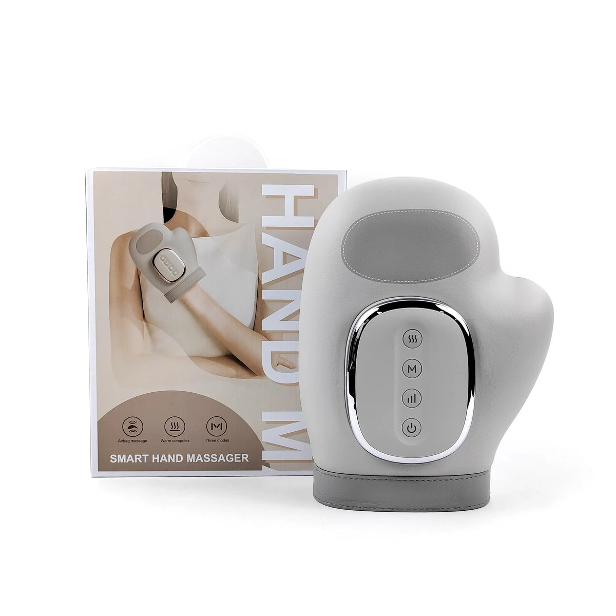 Electric Hand Massager with Airbag Compression for Palm and Wrist Relief