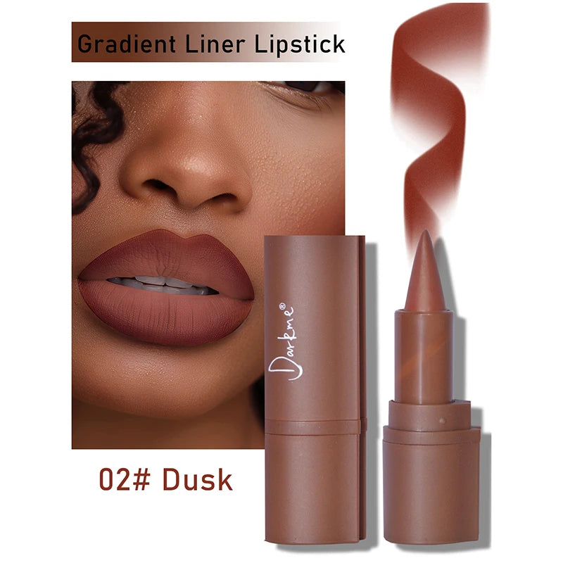 Velvet Matte Lip Liner Pencil for Long-Lasting Waterproof Lip Contouring