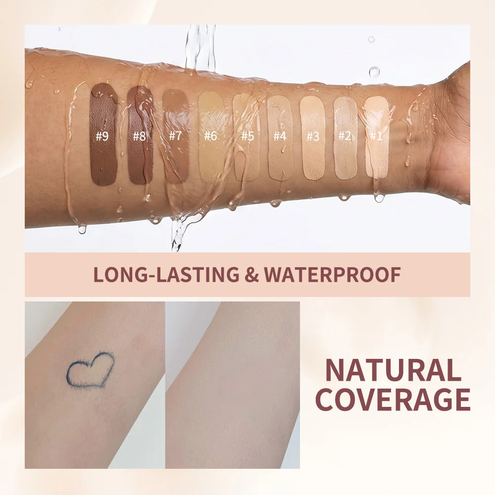 Waterproof Matte Liquid Foundation for Flawless Long-Lasting Natural Coverage - 5