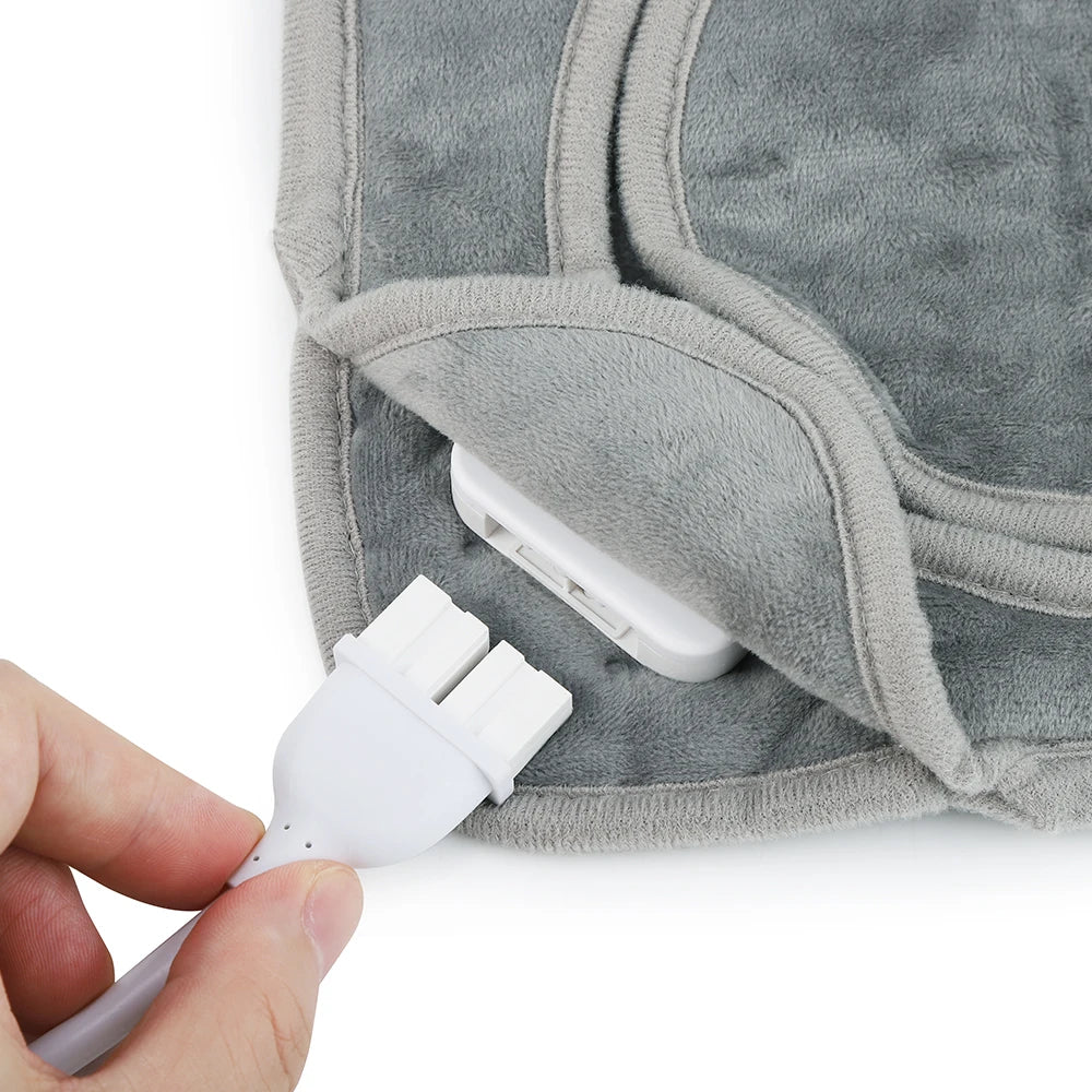 Electric Heated Foot Warmer with 9 Heat Levels and Auto Shut-Off Timer