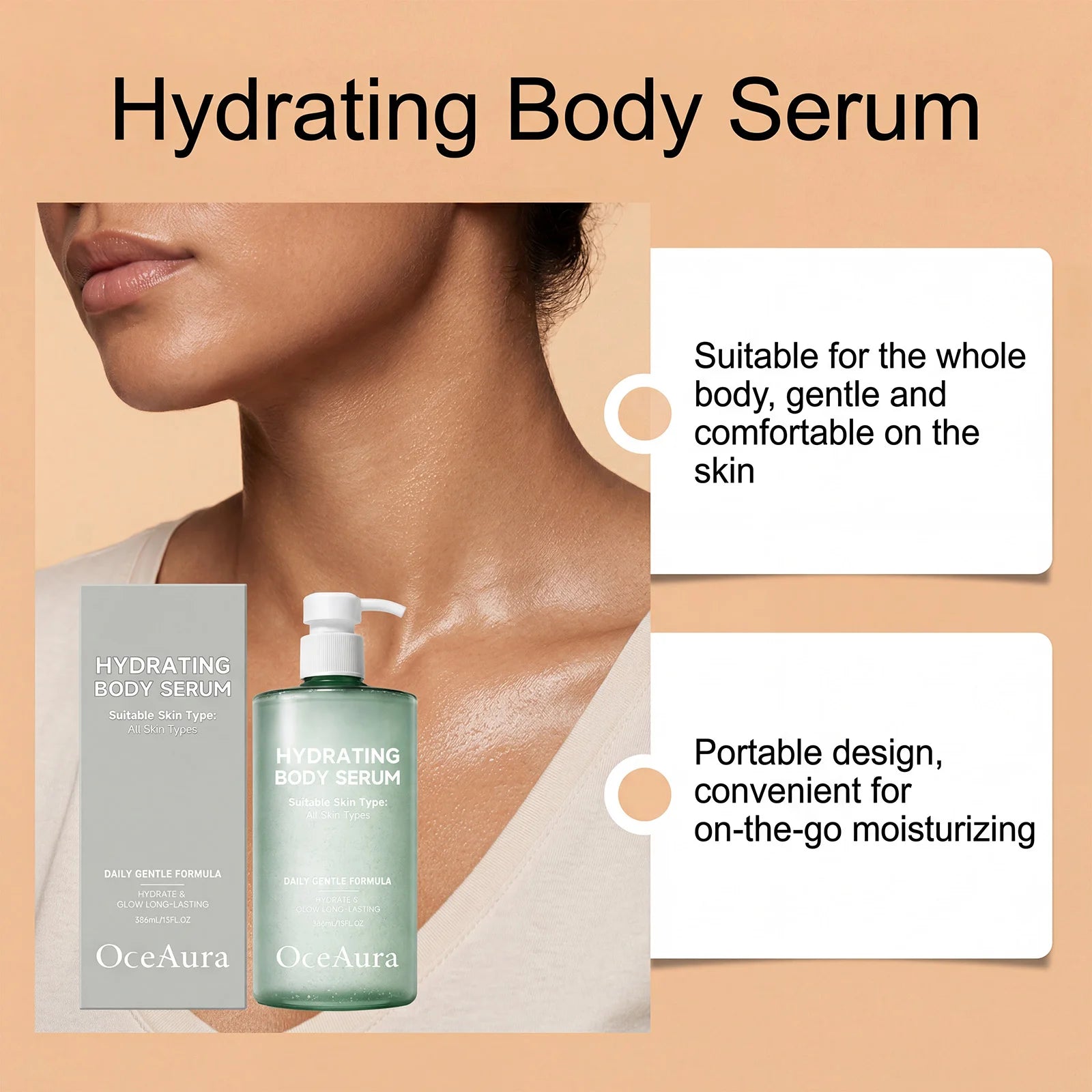 Hydrating Body Serum for Dry Skin to Restore Smoothness and Radiance - 8